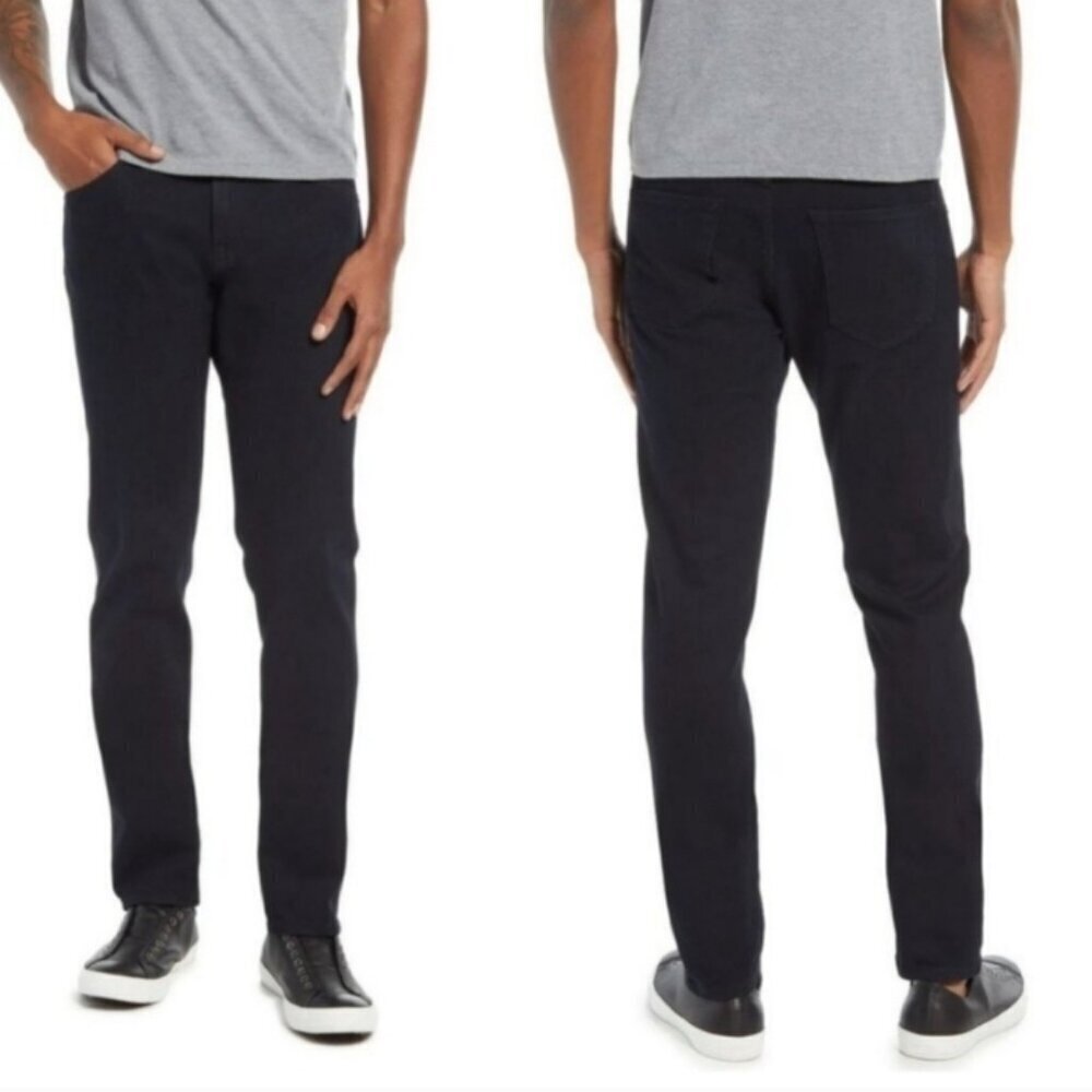 AG Adriano Goldschmied The Dylan Slim Skinny Men's Black Jeans Size 31x34